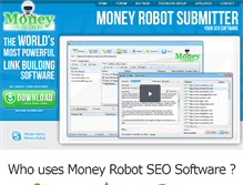 Tablet Screenshot of moneyrobot.com